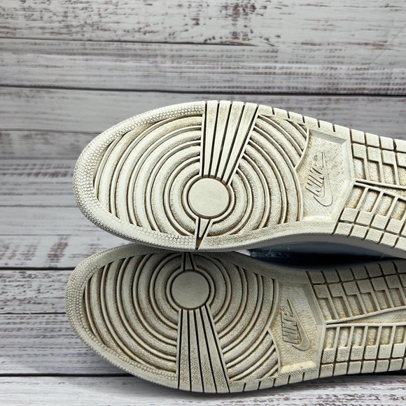 Air Jordan 1 High Decon “Easter” University Blue/Vachetta Tan-White Size 13 - Picture 8 of 9